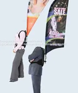 Backpack Flag,backpack Banner,walking Flag，walking Bill Board,Backpack Advertising Flag,walking Banner thumbnail-1
