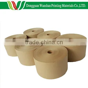 White/brown Crepe Paper Streamer, 95 Gsm Kraft Paper, 300 Meters per Craft Paper Roll thumbnail-1