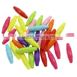 Latest Design Beads Necklace Solid Color Acrylic Plastic Bead thumbnail-3