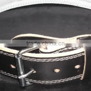 Custom 6" Leather Belt /Gym Leather Belt /weight Lifting Belts thumbnail-6
