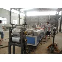 Door And Windows PVC Profile Extrusion Line , Plastic Profile Extrusion Machines thumbnail-3