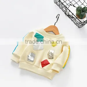 B22637A Autumn New Fashion Thickened Cotton Fleece Long Sleeved Children's Sweatshirt thumbnail-3