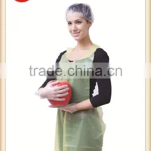Medical Promotion Disposable PE Plastic Hospital Medical Apron,dental Supply Apron,Waterproof PE Kitchen Apron thumbnail-1