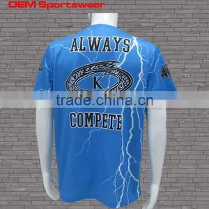 Quick Dry Custom Running Shirts For Men thumbnail-2