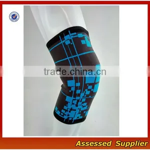 New Design! Lightweight Knee Compression Sleeve Athletic Knee Sleeve for Knee Support --AMY727 thumbnail-1