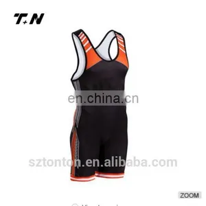 2017 Sublimation Custom Youth Wrestling Singlet thumbnail-2