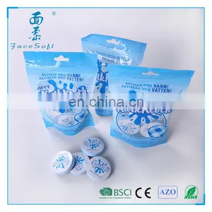 Compressed to Round Shape Coin Mini Magic Tissue Nonwoven Fabric Disposable Kitchen Towels thumbnail-1