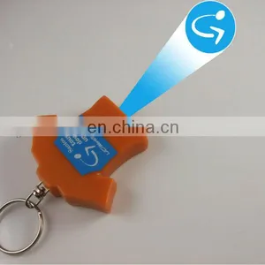 Funny and Cooling Keychain, Led Projection Keychain, Key Ring Projector Shenzhen thumbnail-1