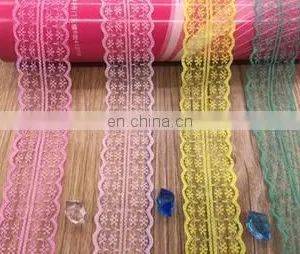 FASHION INELASTIC FLOWER LACE ACCESSORIES 4.5CM WIDE COLORFUL LACE ACCESSORIES FASHION LACE ACCESSORIES FOR DIYUNDERWEAR thumbnail-3