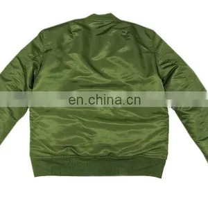 Custom Bomber Flight Jacket for Men,air Force Pilot Army Military Flying Jacket thumbnail-3