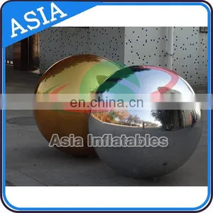 Inflation Silver Mirror Balloons Commercial Use / Inflatable Mirror Balloon Shining / Inflatable Mirror Balls thumbnail-1