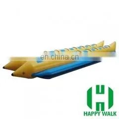 HI Inflatable Flying Banana Boat, Inflatable Water Banana Boat, Adult Flying Fish Banana for Sale thumbnail-1