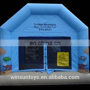 Commercial Inflatable Ocean Art Party Jumper,moonwalk,bouncer thumbnail-1