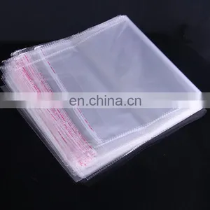 Factory Price Stock Transparent Reusable BOPP/CPP/OPP Plastic Bag Opp Packaging Bag In High Quality With Zipper thumbnail-1