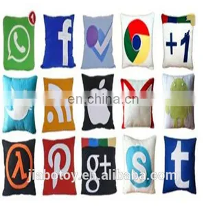 Emoji Pillow Social-Media Fancy Pillow Case Most Creative and Unusual Pillows Have at Home thumbnail-5