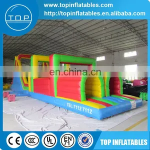 Inflatable Obstacle Course,double Channel Inflatable Obstruction thumbnail-2