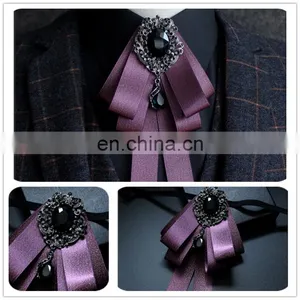 Aidocrystal Bowtie Men Formal Necktie Boy Men's Fashion Business Wedding Male Dress Shirt Bow Tie thumbnail-1