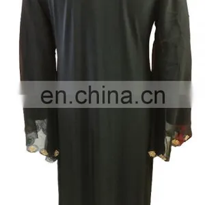 Decent Casual Wear 2017 Plain Abaya Burkha / Latest Islamic Wear Burqas 2017 (dubai Abaya 2017) thumbnail-6