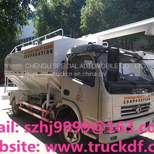 2018s Best Price 12m3 5tons Poultry Feed Transported Truck for Sale thumbnail-4