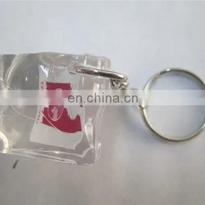 Ice Cube Acrylic Keychain thumbnail-1