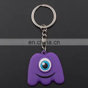 Promotional Cartoon Big Eye Pvc Keychain thumbnail-2