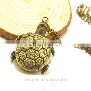 Best Things to Sell Promotional Product Tortoise Shaped Cheap Cute Anime Pocket Watch thumbnail-1