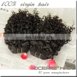 Hot Selling ,new Style Beautiful Style 100% Unprossed Virgin Real Human Indian Curly Hair thumbnail-3