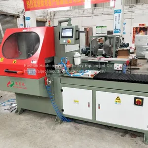 CNC Servo Feeding Double Head Angle Cutting Machine 40mm/s thumbnail-5