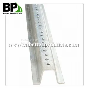 Perforated Steel u Channel Sign Post for Traffic Safety Sign thumbnail-5