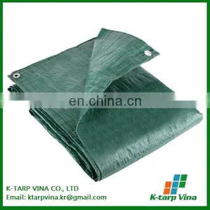 Green 80gsm Economy & Light Weight Tarpaulins thumbnail-1