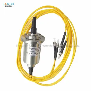 Low Speed Single Mode Dual Fiber SC LC FC ST Connector FORJ Fiber Optic Rotary Joint thumbnail-1