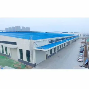 Fabrication Steel Structures Pre-engineered Building Workshop Warehouse thumbnail-3