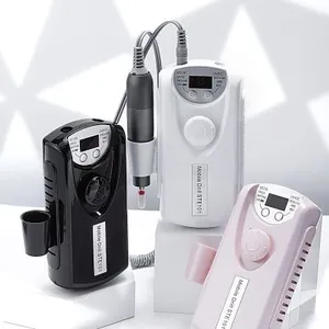 Pink And Black Nail File Drill Electric Nail Drill thumbnail-2