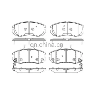 Brake Pads for KIA OE D924 GDB3409 D11183 58101-38A90 thumbnail-1