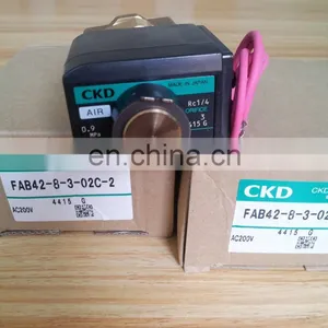 CKD Solenoid Valve FAB42-8-3-02C-2 AC200V thumbnail-2