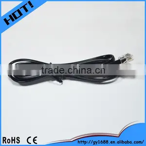 Dongguan Supplier Rj11 4 Core Telephone Cable Indoor thumbnail-1