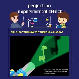 STEAM DIY Manual Generator Projection Toy Educational Physics Experiment Scientific Toys For Kids thumbnail-3