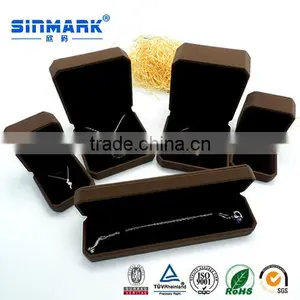SINMARK Customized 2016 Luxury Leather Foam Inserts Jewelry Box Gift Box for Ring/bracelet/ Pendant thumbnail-6