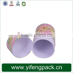 Custom Printed Cylinder Packaging Box Pretty Cardboard Round Tube Gift Box thumbnail-3