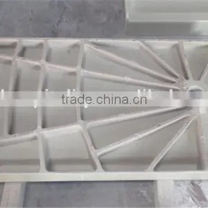 Cultured Marble 60" x 32" Left-hand Drain Shower Base thumbnail-2