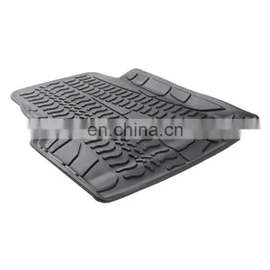 Offroad Auto Foot Mat for Jeep Wrangler TJ 97-06 Car Accessories Black Car Mat thumbnail-5