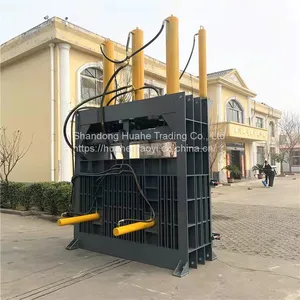 Aluminum Alloy All Steel Plate Hydraulic Vertical Packer, Iron Sheet and Scrap Press, Paint Barrel, Pop Can Compressor thumbnail-5