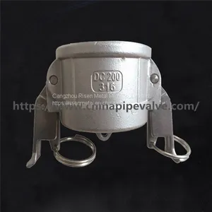 Stainless Steel Autolock Cam & Grooves Type DC – Dust Cap thumbnail-1