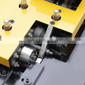 Factory Seven Function Lock Former Machine SA12HB 0.5-1.2MM,duct Pittsburgh Lock Forming Machine,duct Production Machine thumbnail-3