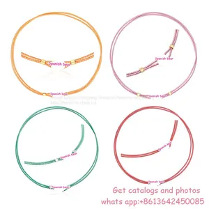 TOU-S Spanish Bear Silver New Sweet Dolls Elastic Necklace 212782600 Charming Jewelry 212782520 Necklace Free Wholesale Shipping thumbnail-1