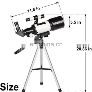 Visionking Refraction Astronomical Telescope With Portable Tripod Sky Monocular Telescopio Space Observation Scope Outdoor thumbnail-3
