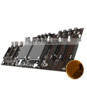 The New X79 9 Card In-line Motherboard With 60mm Spacing Supports Rtx3060 Graphics Card Ddr3 thumbnail-1