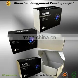 2015 Hot Sale High Quality Black Cardboard Paper Gift Box for Candle thumbnail-4