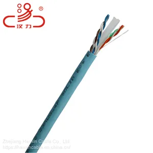 LAN CAT6 Computer Communication Cable Twisted 4pair Copper Solid Wire thumbnail-1