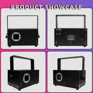 Direct Supply 2W Waterproof RGB Star Laser Light IP65 Full Color DMX512 Control Mode Auto thumbnail-5